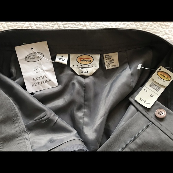NWT Beautiful Talbot Pants 4P - Picture 2 of 5